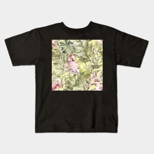 Cockatoo in the forrest Kids T-Shirt